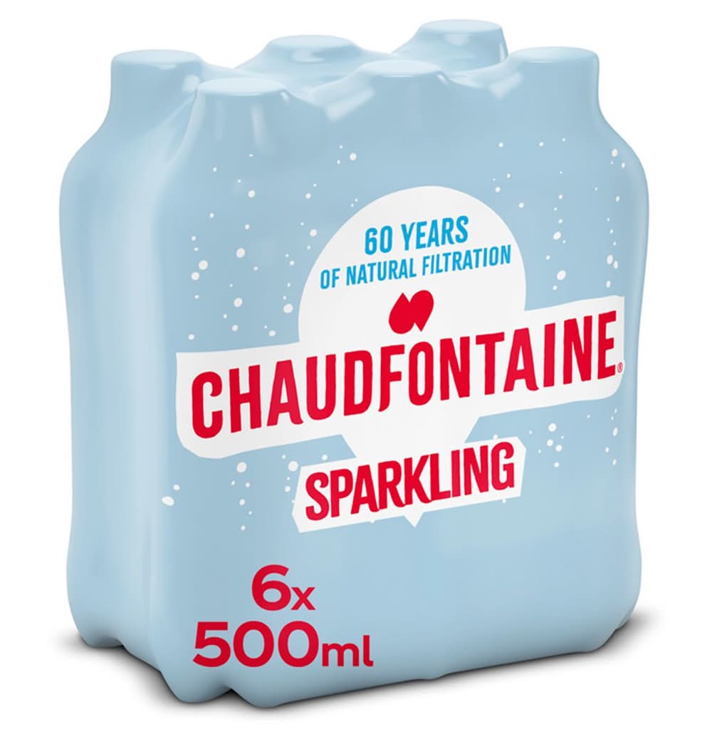 Chaudfontaine Sparkling 6x500ml PET