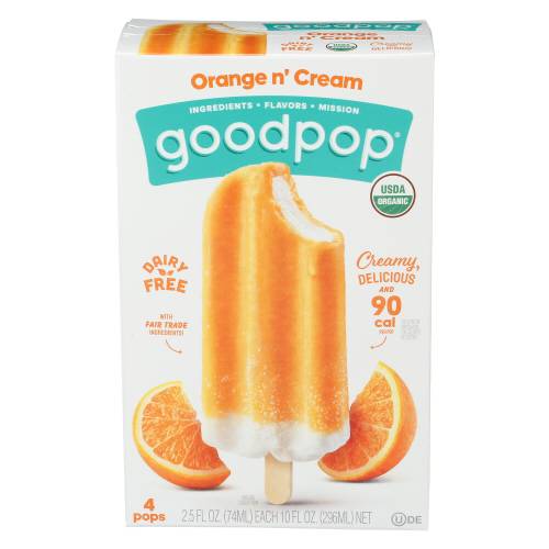 Goodpop Orange N' Cream s 4 Pack
