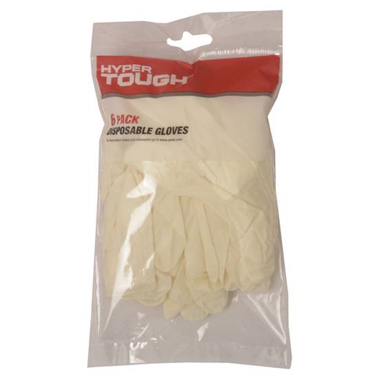 Hyper Tough Disposable Latex Gloves