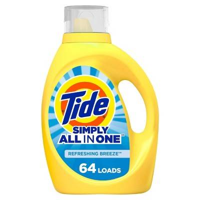 Tide Simply All in One Liquid Laundry Detergent (92 oz)