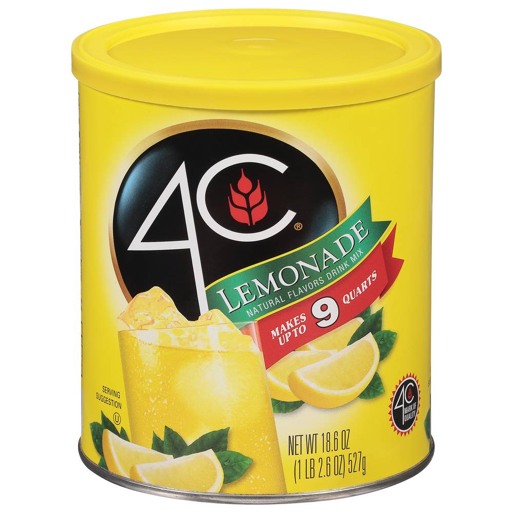 4C Lemonade Drink Mix (18.6 oz)