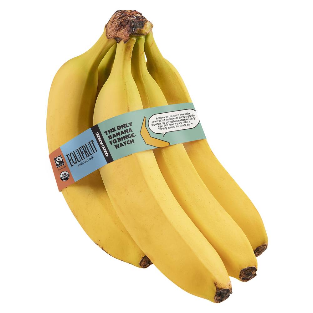 Organic Fairtrade Bananas, 3 Lb.