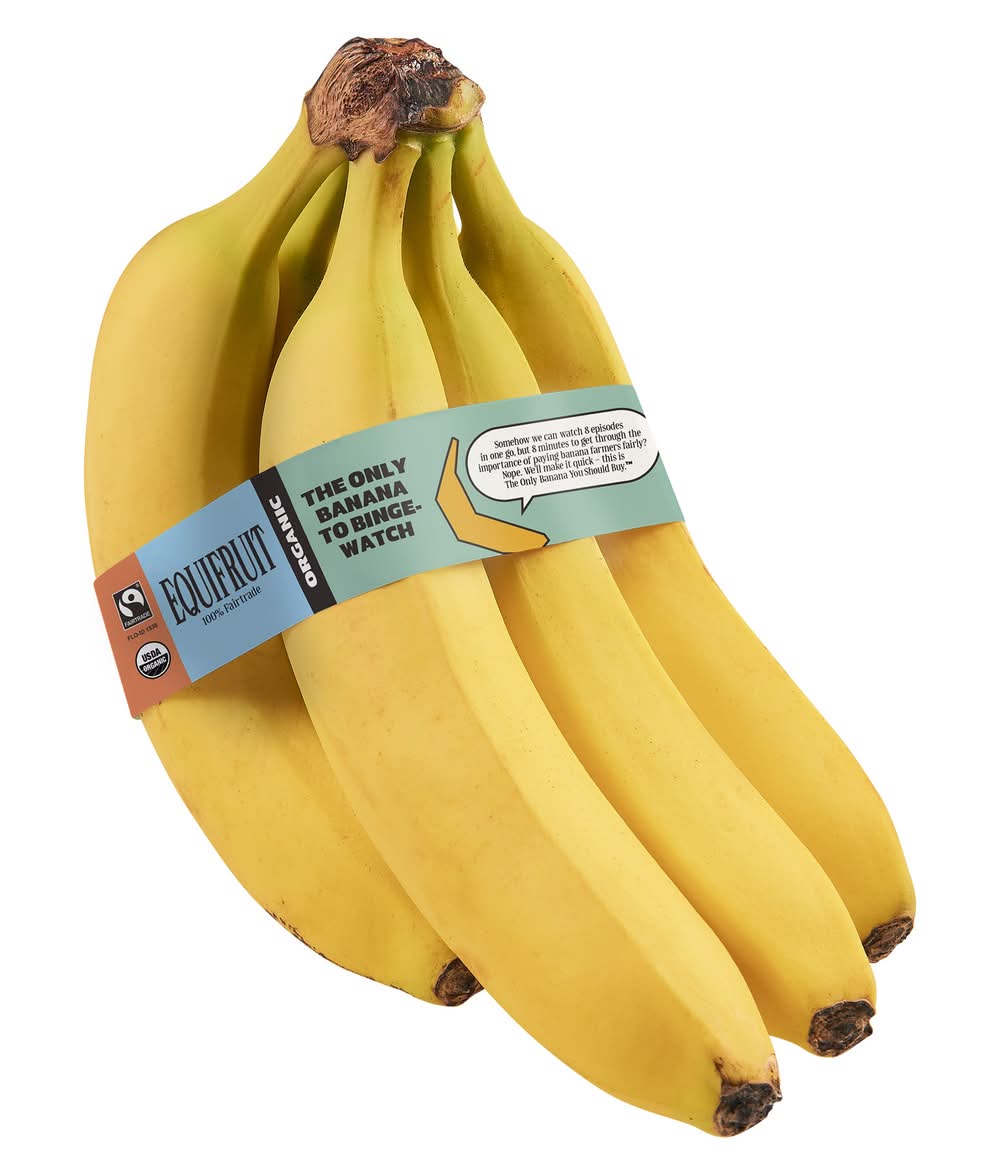 Bananes Biologiques Équitable, 1,36 Kg / Organic Fairtrade Bananas (1.36 Kg)