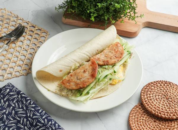 燻雞義式捲餅  Smoked Chicken Burrito