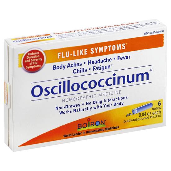 Boiron Quick-Dissolving Pellets Oscillococcinum (6 ct)