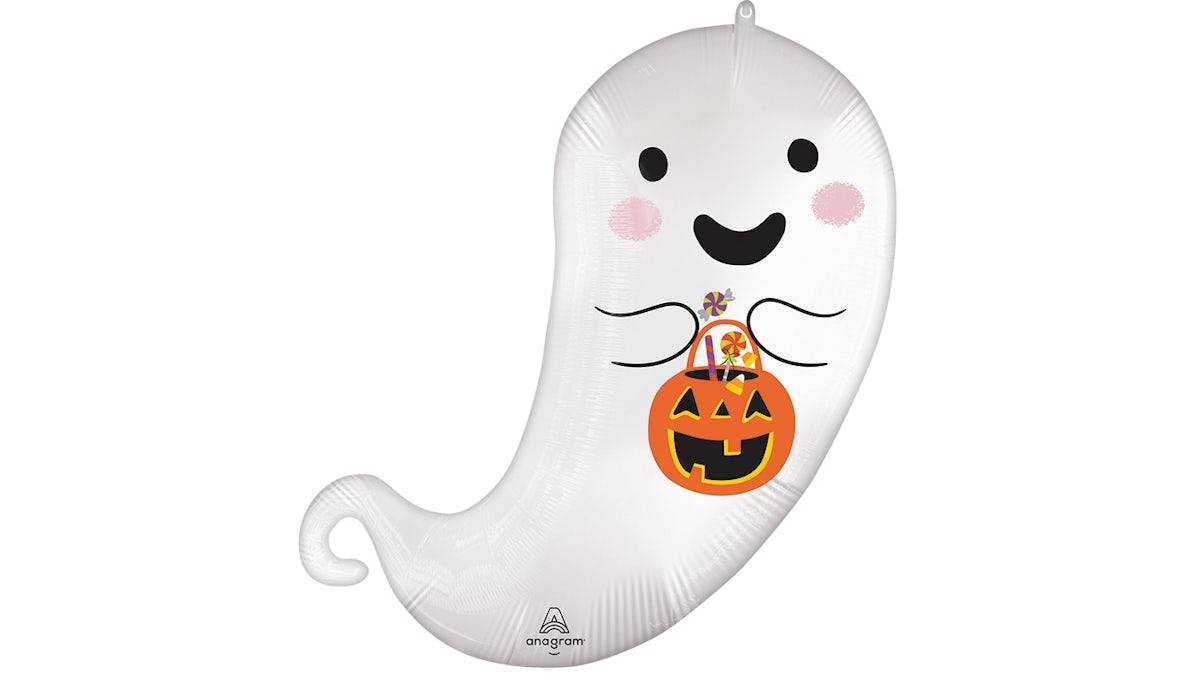 Trick or Treat Ghost Oversized Balloon