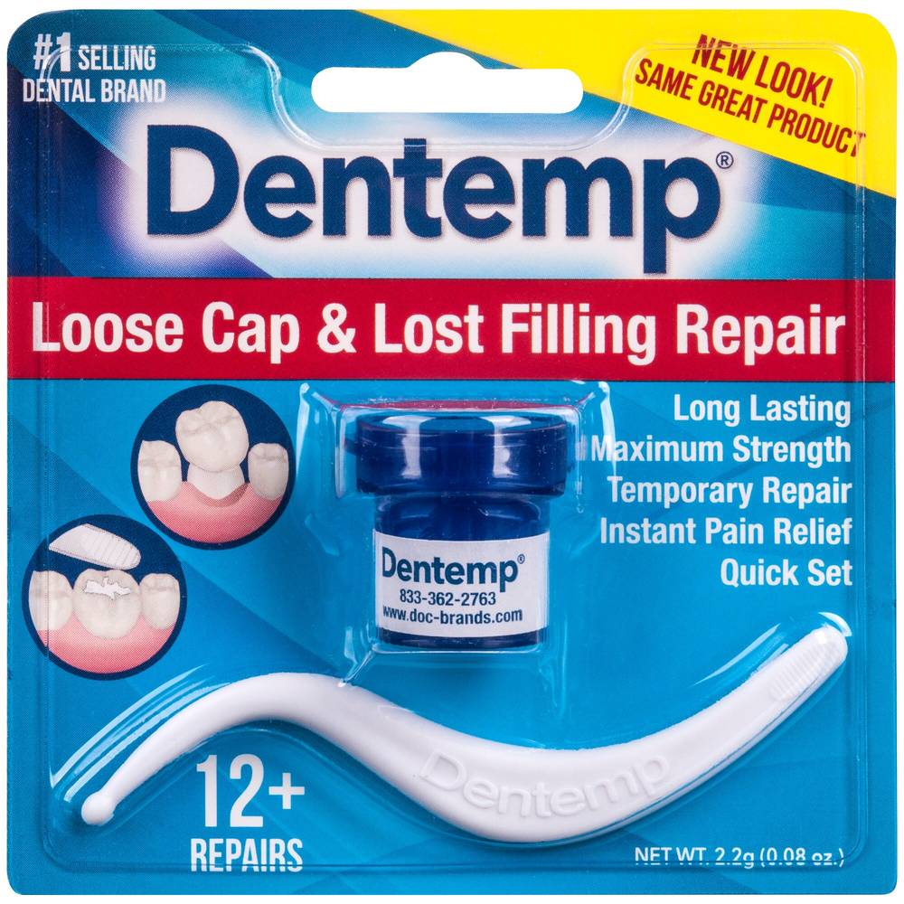 Dentemp Loose Cap & Lost Filling Repair Set