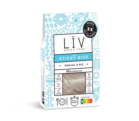 Lïv Happy Food - Konjac et riz gluant sticky rice