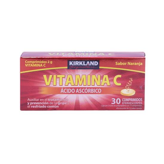 Kirkland Signature vitamina c comprimidos 200 mg (30 un)