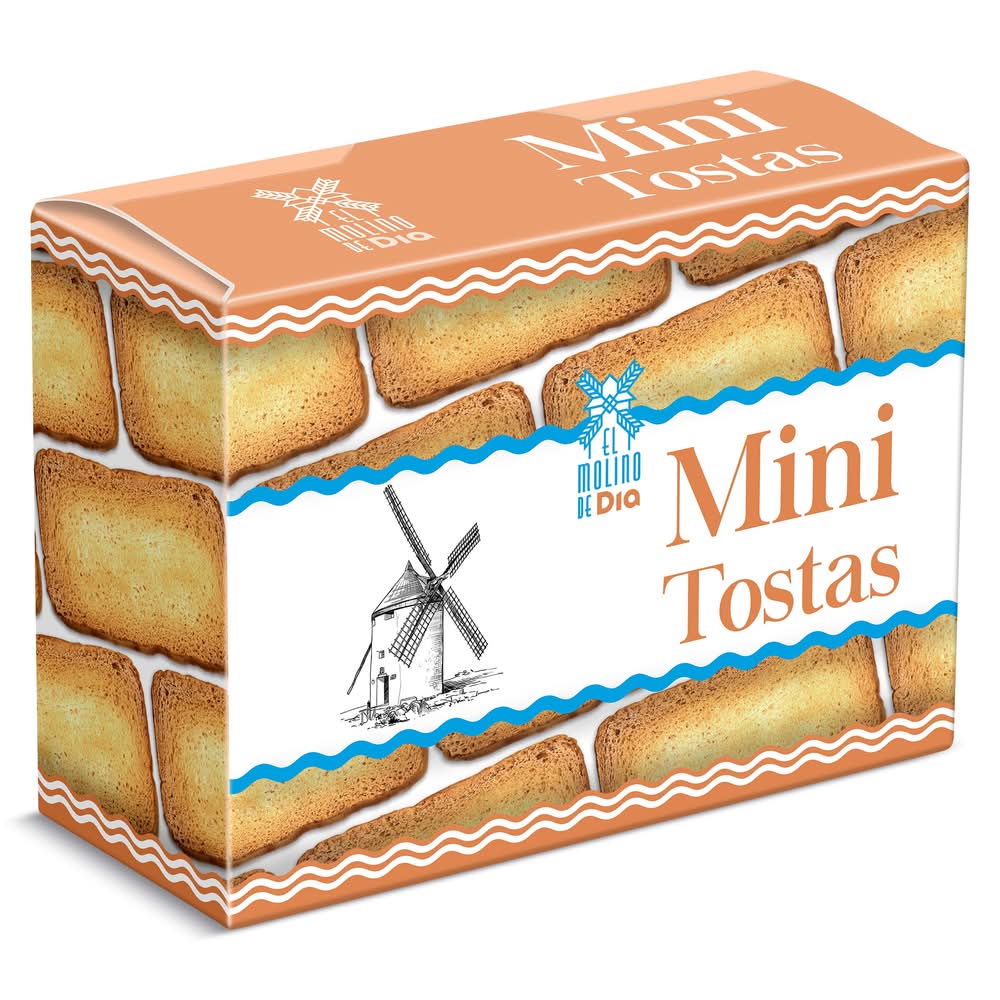 Mini Tostas El Molino De Dia Caja 100 G