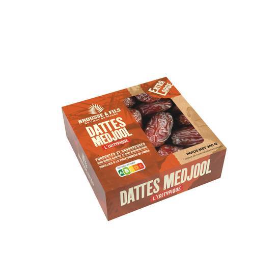 Dattes medjool - brousse&fils - 200g