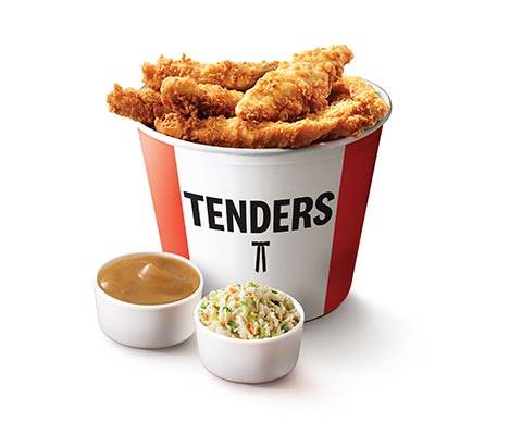 6 Piece Crispy Strips Bucket and 2 Large Sides