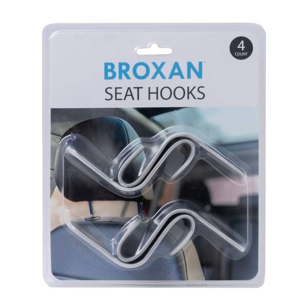 Broxan Seat Hooks 4 Count