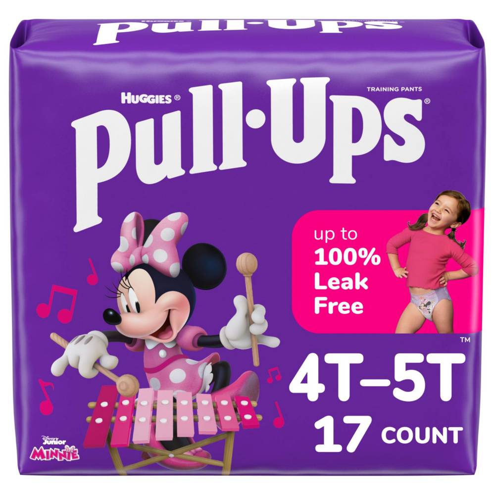 Pull-Ups Girls' Potty Training Pants Size 6, 17 CT