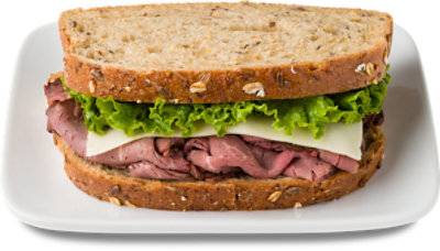Dietz & Watson Roast Beef Sandwich St Helens - Each (530 Cal)