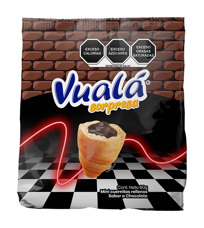 Vualá · Croissant sabor chocolate (60 g)