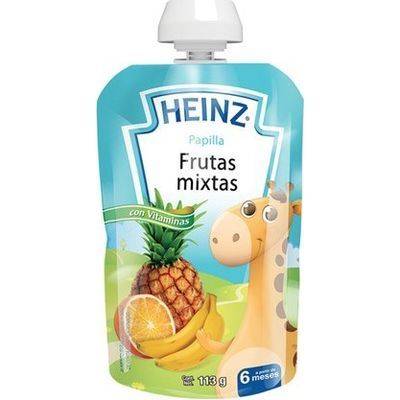 HEINZ Compota Frutas Mixtas 113gr (Flex Pack) (AP)