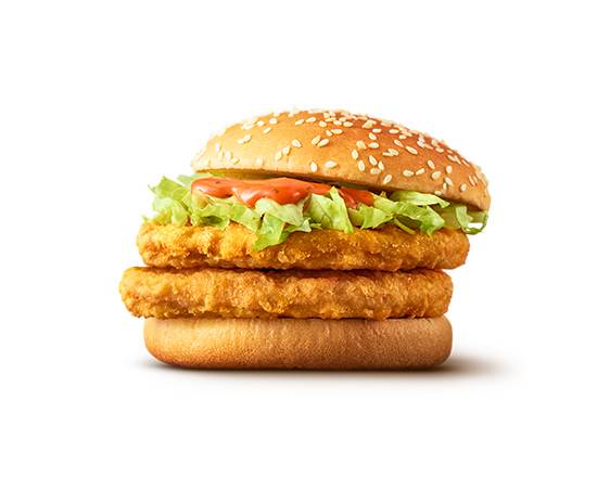 倍スパチキ(スパイシーチキンバーガー) Bai Spicy Chicken Burger