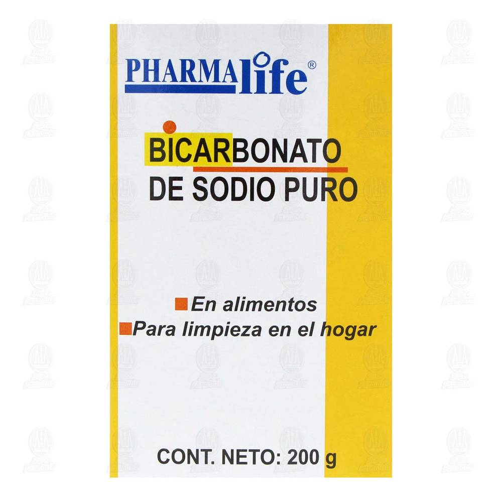 PHARMA life · Bicarbonato de sodio puro (200 g)