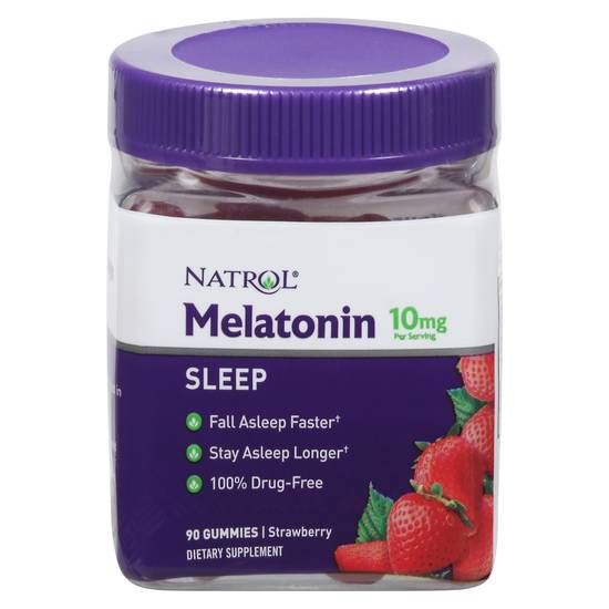 Natrol Melatonin Sleep Strawberry Gummies (90 ct)