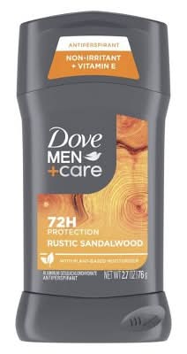 Dove Men+ Care Antiperspirant Deodorant, Rustic Sandalwood (2.7 oz)
