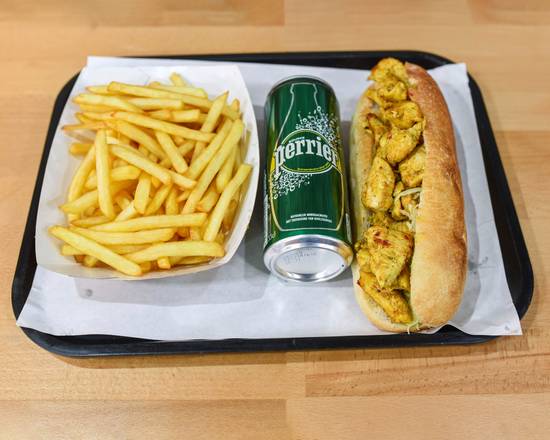 Menu sandwich poulet