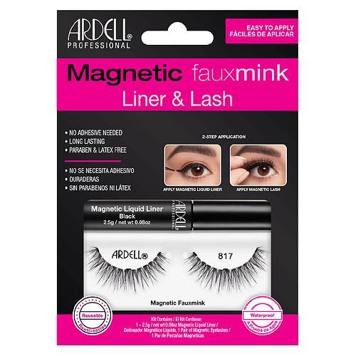 Ardell Magnetic Faux Mink Liner & Lash 817 - 1.0 set