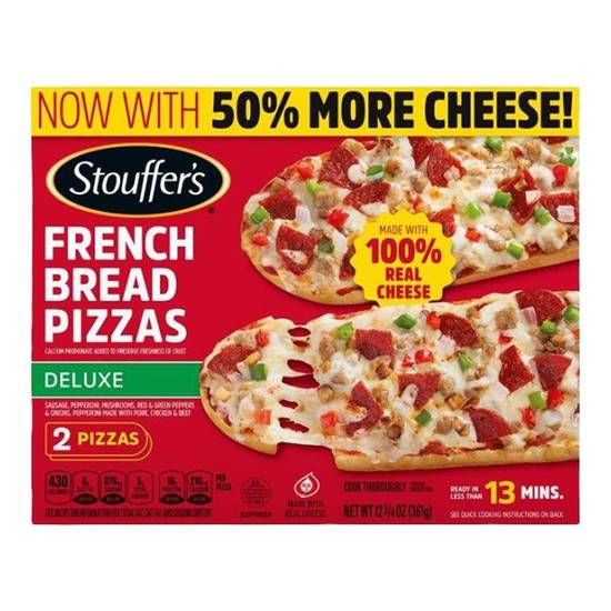 Stouffer's Deluxe French Bread Pizzas