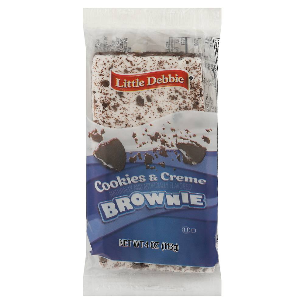 Little Debbie Brownie, Cookies & Cream (4 oz)