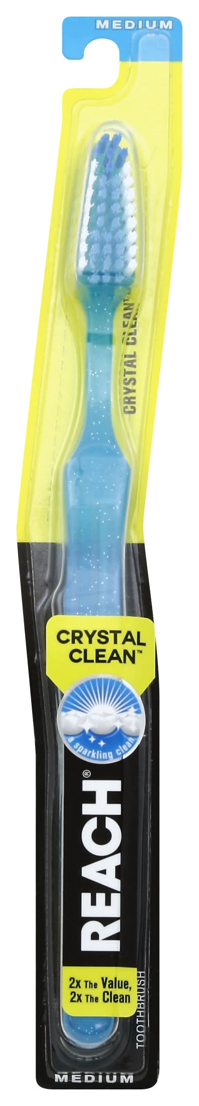 Reach Crystal Clean Medium Toothbrush (1.6 oz)