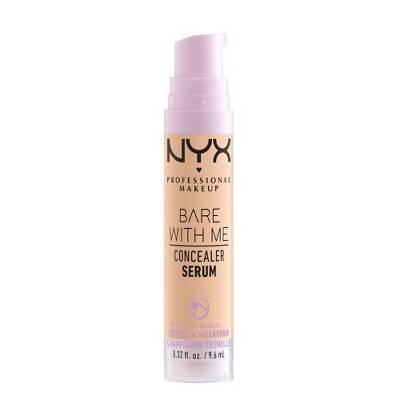 NYX Professional Makeup Bare With Me Hydrating Concealer Serum, Beige (0.32 fl oz)