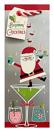 The Gift Wrap Company Santa's Got Spirit Bag (2.1 oz)