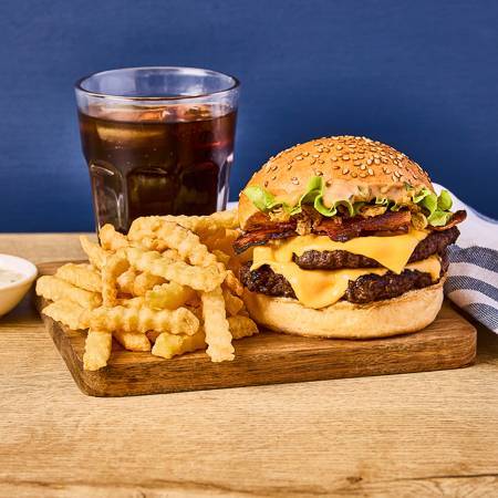 Menu Cheddar & Bacon