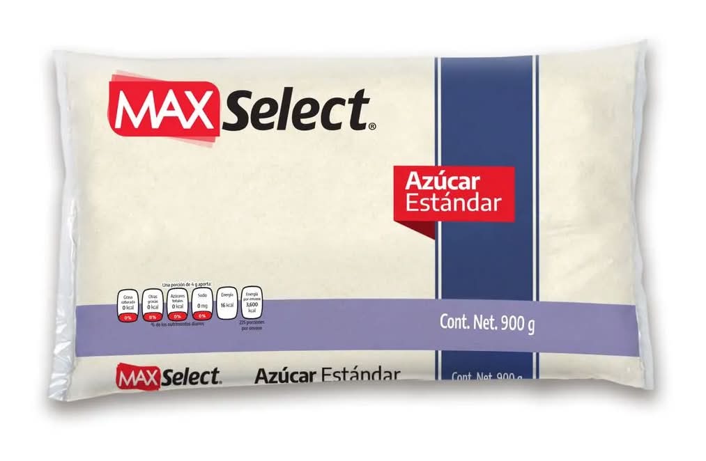 Max Select · Azúcar estándar (900 g)