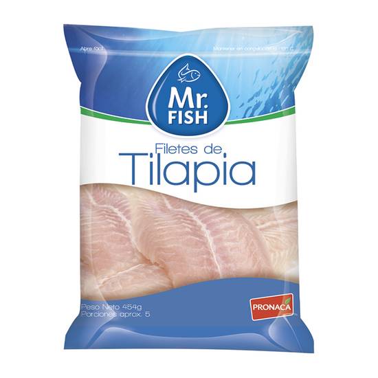 Filete De Tilapia Mix Mr. Fish 454 Gr