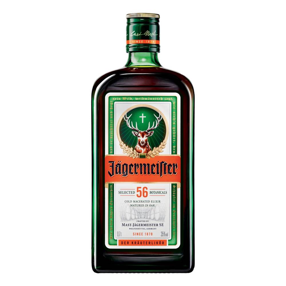 Jägermeister licor de hierbas (botella 700 ml)