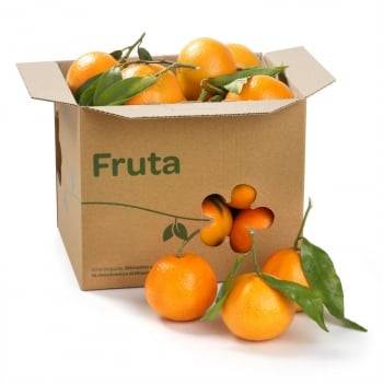 Mandarina con hoja Carrefour granel 1 Kg aprox