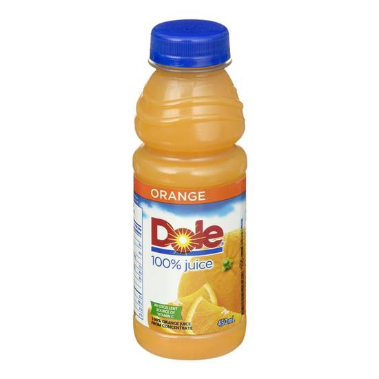 Dole Orange 100% Juice (450 ml)