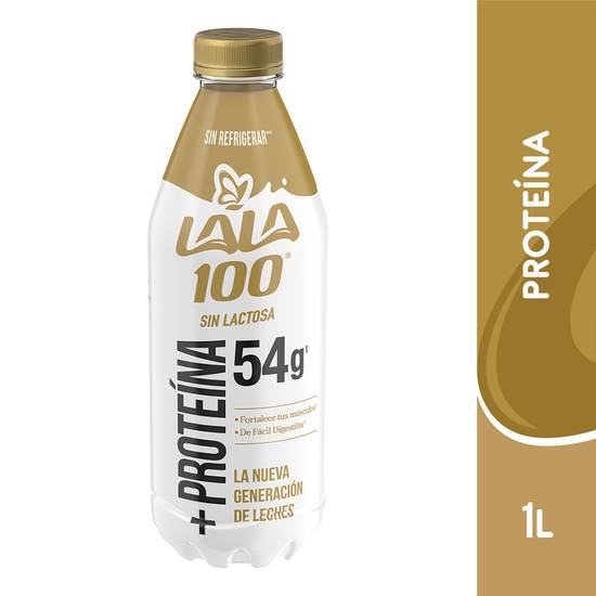 Lala 100 leche sin lactosa con proteína (1 l)