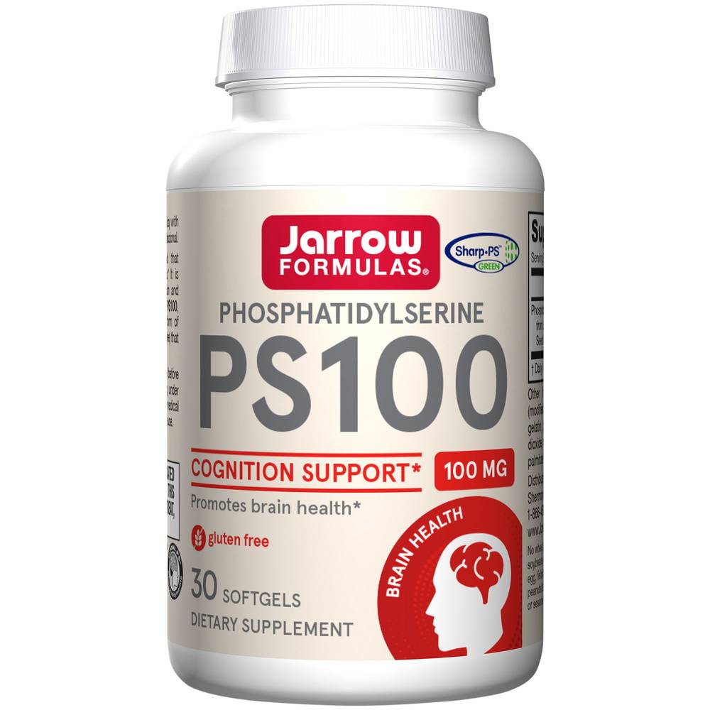 Ps-100 Phosphatidylserine - 100 Mg (30 Softgels)