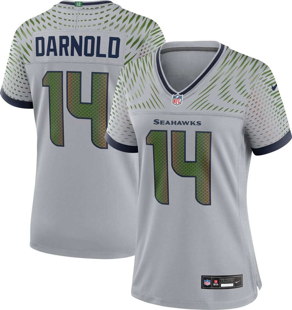 Nike Women's Seattle Seahawks Sam Darnold #14 NFL Rivalries Game Jersey (S)