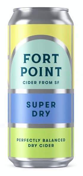 Fort Point Beer Co Super Dry Cider (4 x 16 oz)