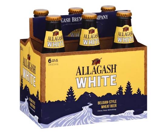 Allagash Brewing Company · Domesitc Belgian Style White Ale Beer (6 x 12 fl oz)