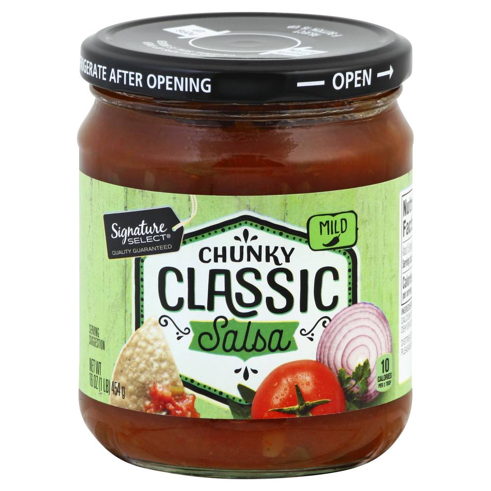 Signature Select Mild Chunky Classic Salsa