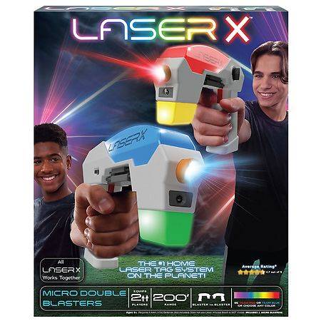 Laser X Revolution Two Player Micro Laser Tag Gaming Blaster Set