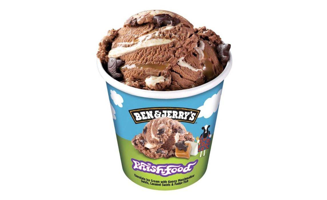 Ben & Jerry's Phish Food Ice Cream 458mL Tub