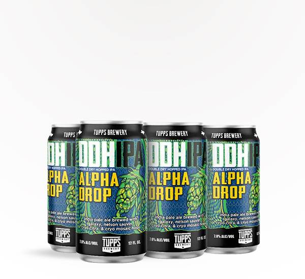 Tupps Brewery Alpha Drop Double Dry Hopped Ipa Beer Delivery Near Me ...
