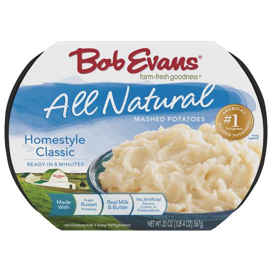 Bob Evans All Natural Homestyle Classic Mashed Potatoes (20 oz)