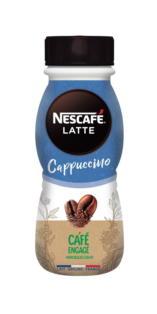 Nescafé - Boisson lactée cappucino latte (200 ml)