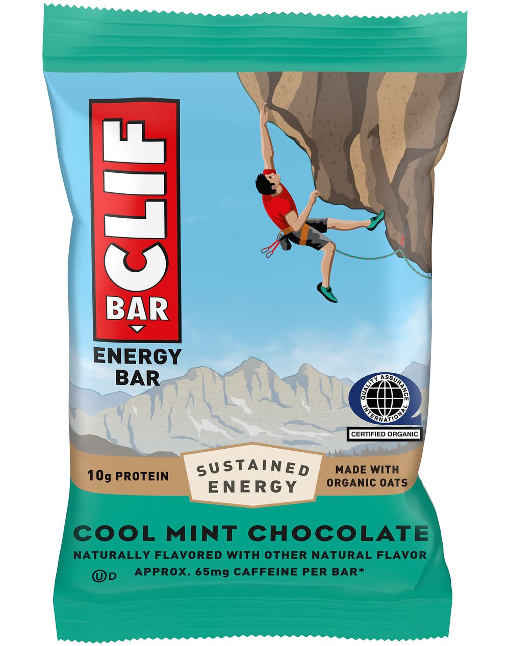 CLIF Bar Cool Mint Chocolate Energy Bar (2.4 oz)